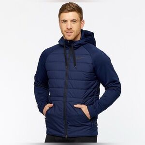 Nike Fill Full Zip Hoodie Jacket Navy Blue BV6298-451 Men’s Size Medium